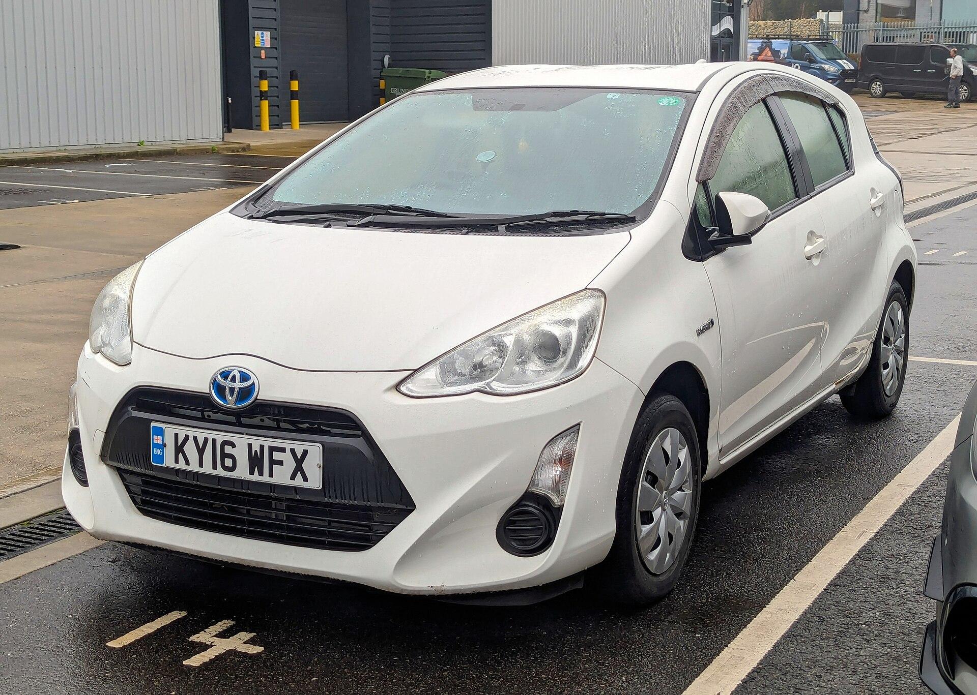 Toyota Aqua - a popular Japanese import in Ireland